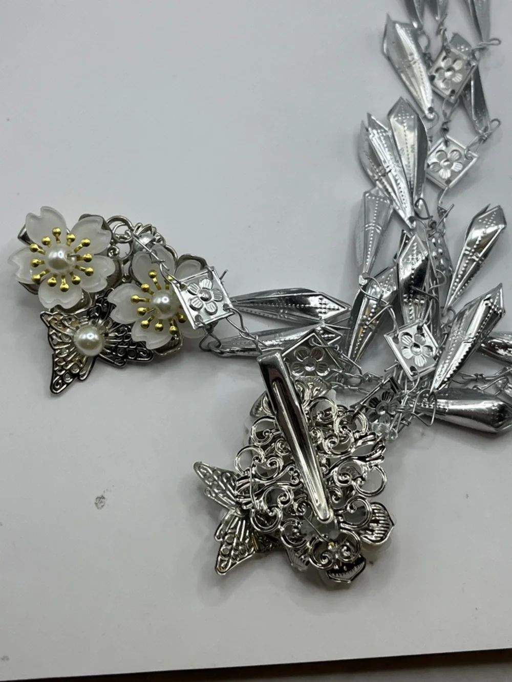 Butterfly Tassels Hair Clasp Step Shake Ethnic Beads Hairpins